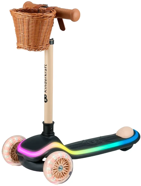 Трёхколёсный самокат Kinderkraft Raket Beige (KRRAKE00BEG0000)